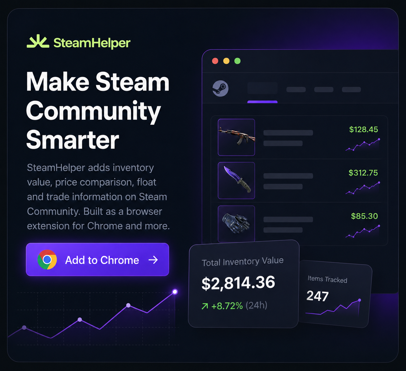 Steam Helper Chrome Web Store